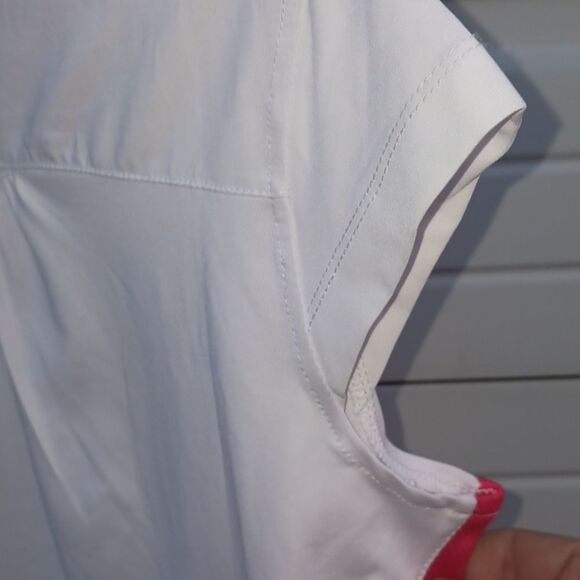 FILA women's cap sleeve polo top size S - Picture 6 of 12